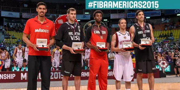 2015年美洲男籃錦標賽最佳陣容