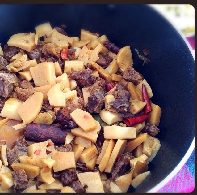 牛肉燜筍 牛肉燜筍