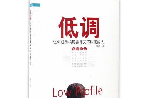 低調(2017年中國商業出版社出版的圖書) 低調(2017年中國商業出版社出版的圖書)
