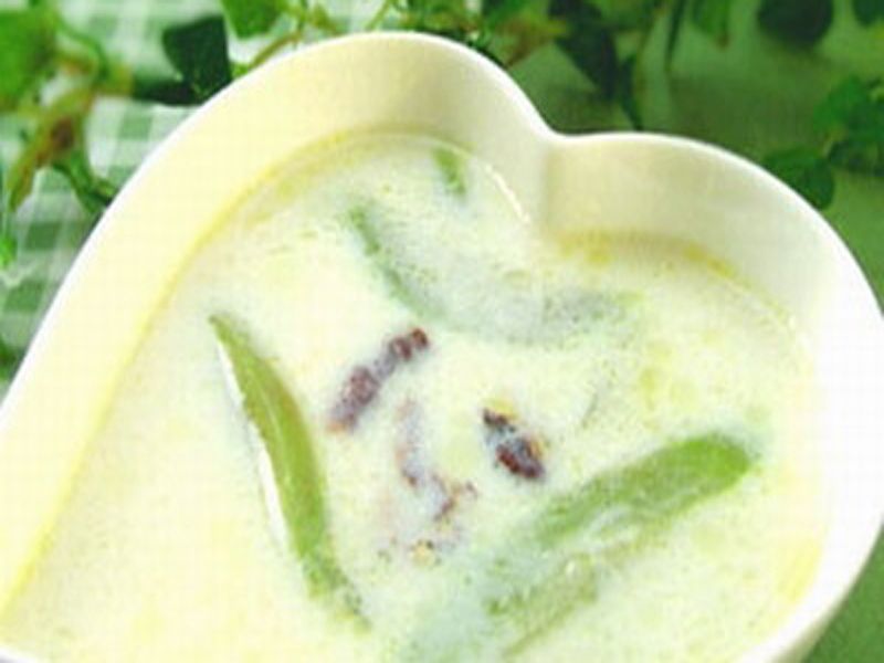 萵筍豆漿湯 萵筍豆漿湯