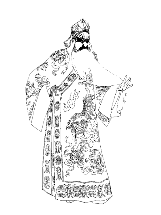 獅開氅 獅開氅