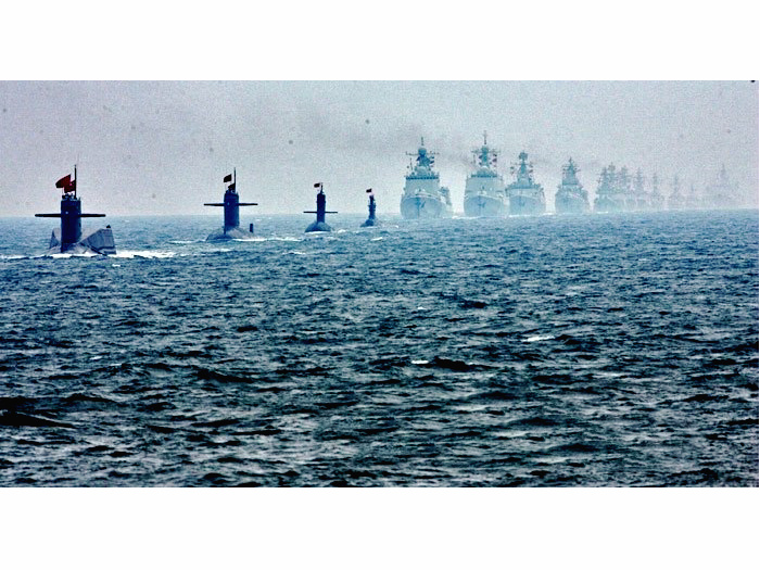2009年4月23日中國海上閱兵