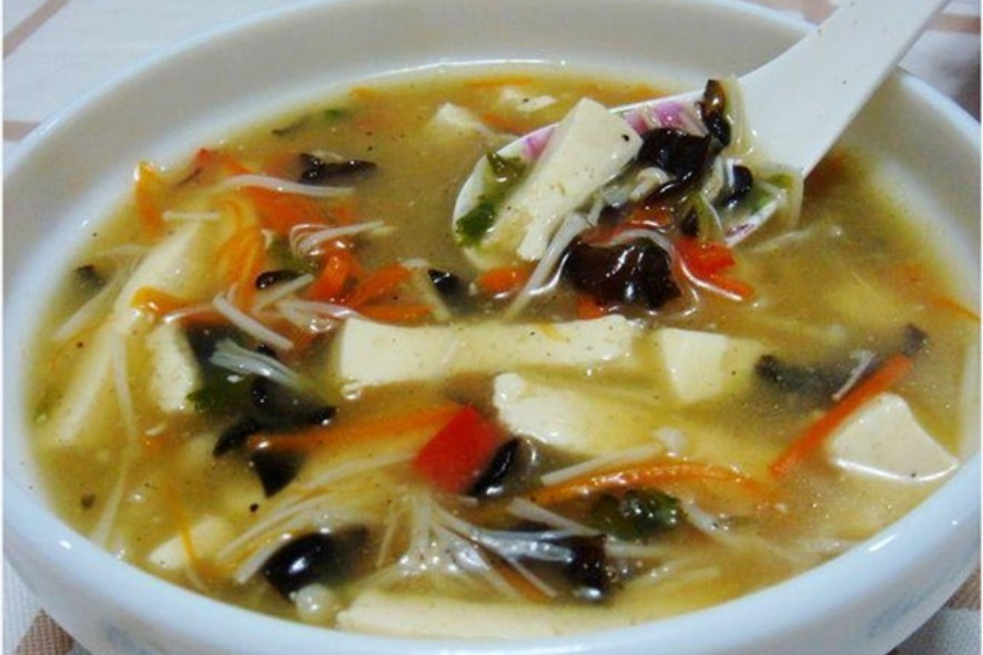 木耳豆腐羹 木耳豆腐羹