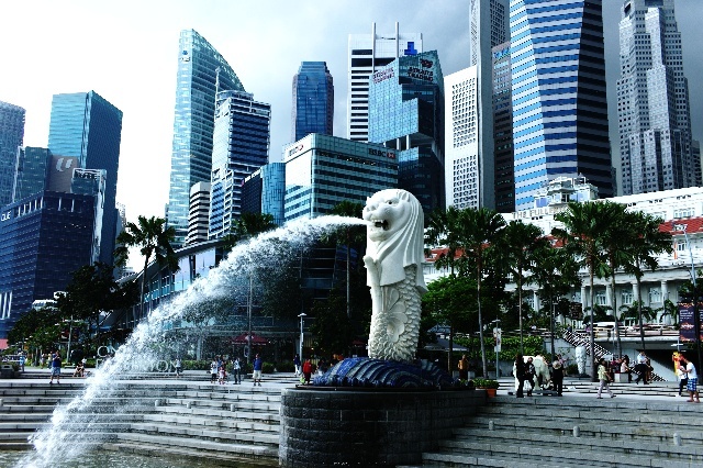 新加坡魚尾獅像