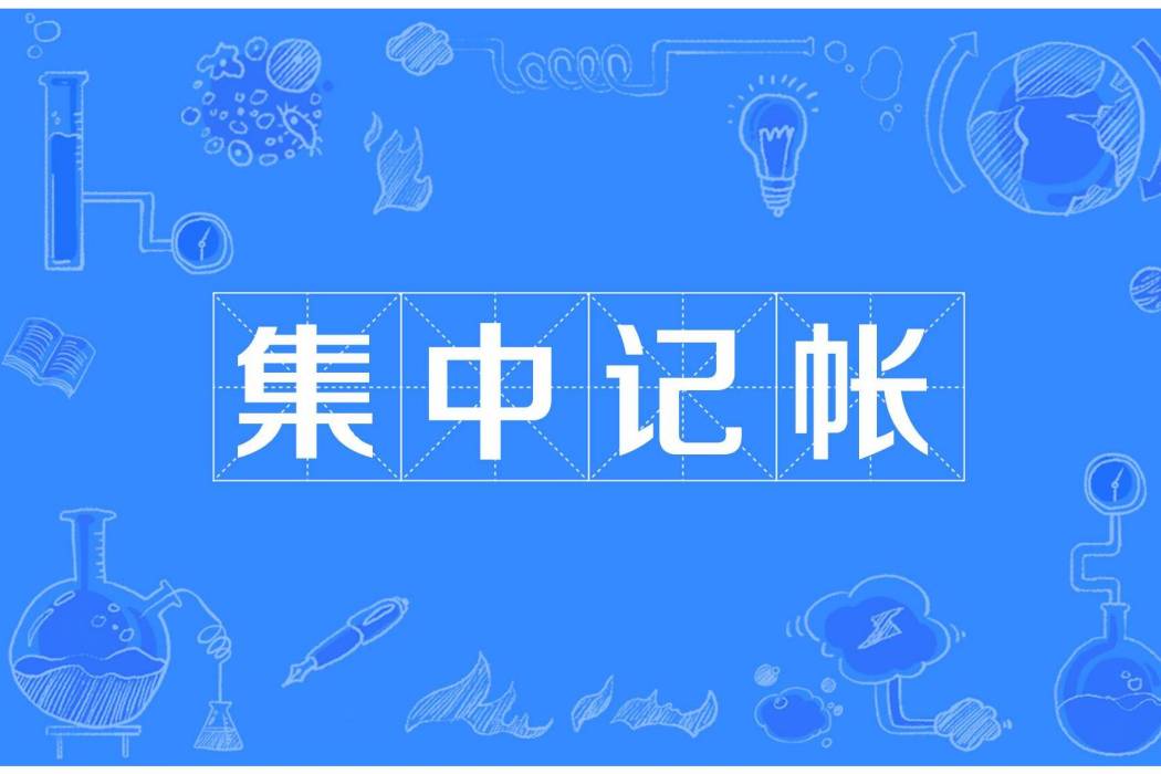 集中記帳 集中記帳