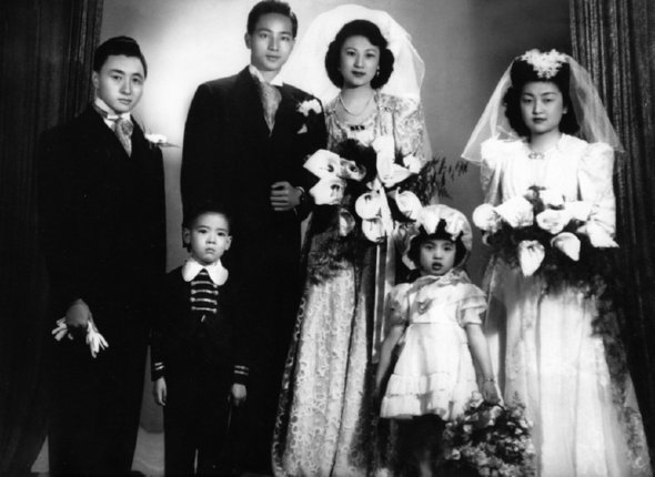 章榮初長子章志鴻結婚 (1944年4月)
