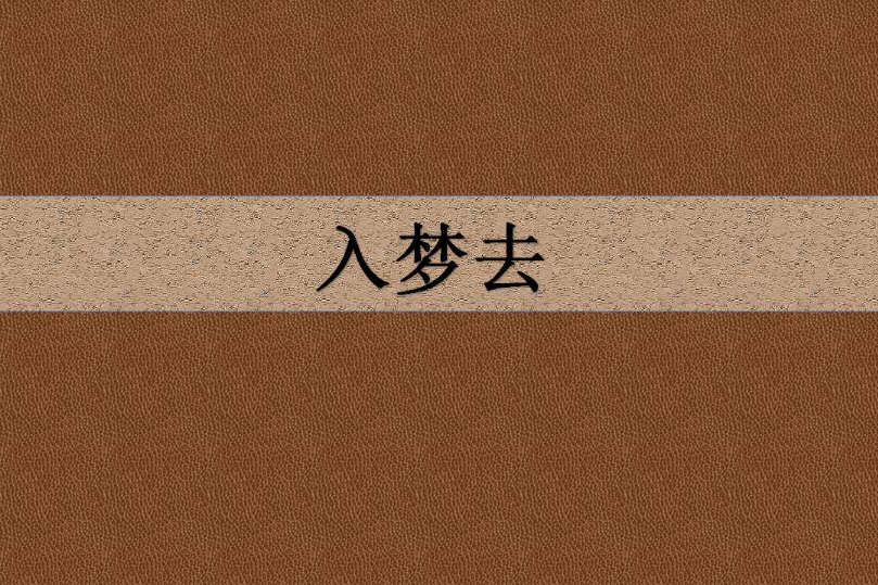 入夢去 入夢去