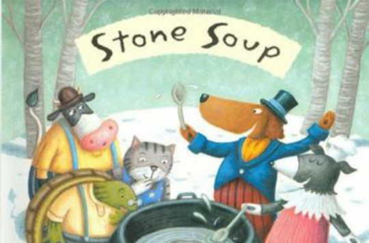 翻翻書石頭湯Stone soup