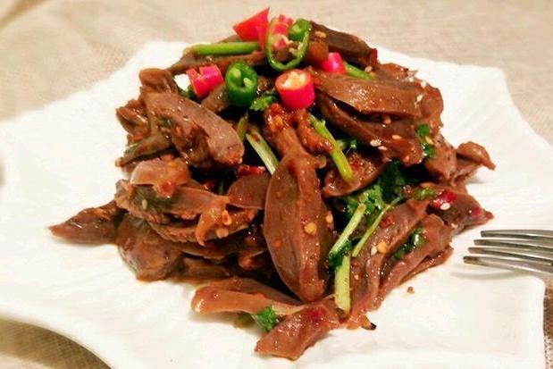 醋拌雞胗 醋拌雞胗