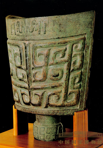 中國國家博物館象紋銅鐃藏品圖片