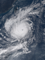 超強颱風巨爵  衛星雲圖