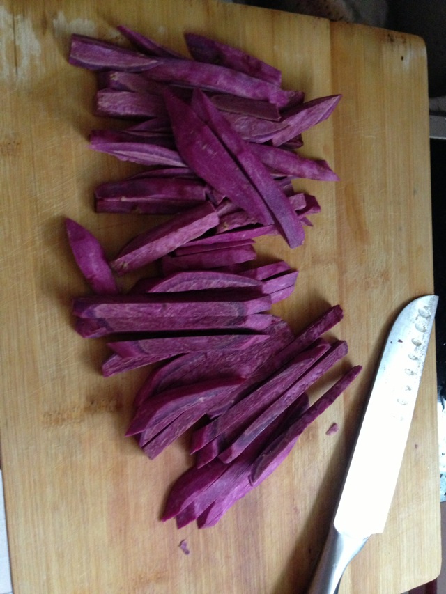 紫薯薯條