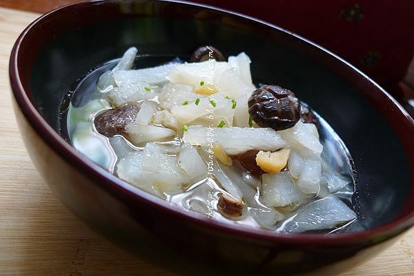 蘿蔔冬菇湯 蘿蔔冬菇湯