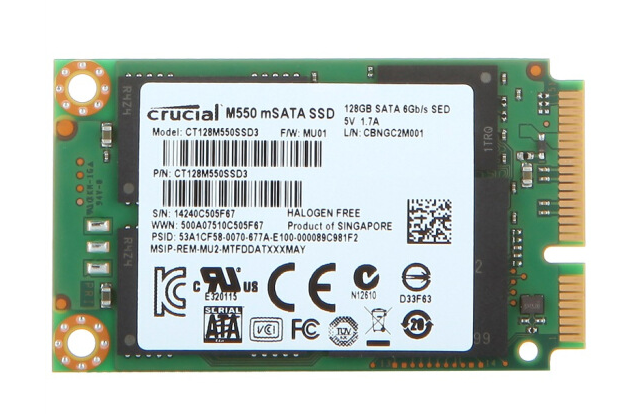 英睿達CT128M550SSD3 英睿達CT128M550SSD3