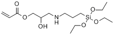 N-（3-丙烯醯氧基-2-羥丙基）-3-氨丙基三乙氧基矽烷