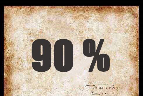 90 % 90 %