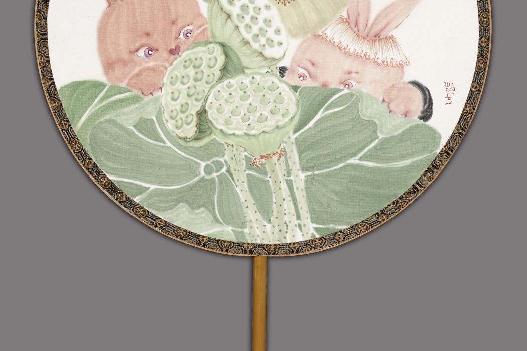 荷塘月色(高柳笛國畫作品) 荷塘月色(高柳笛國畫作品)