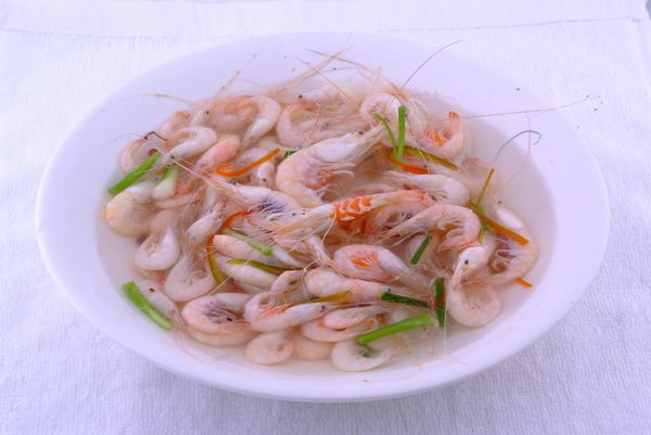 鹽水白米蝦