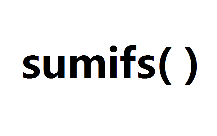 sumifs