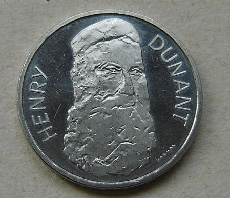 瑞士1978年亨利·杜南5法郎紀念幣