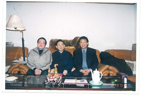 左起：郭新平、張克智、袁明英