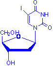 碘苷分子結構