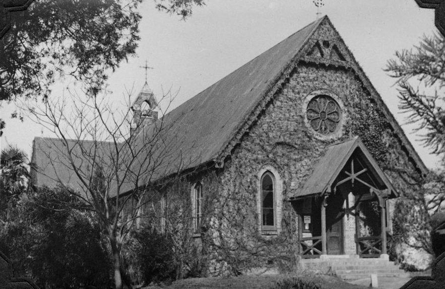 1890年時的禮拜堂，20世紀80年代末被拆除