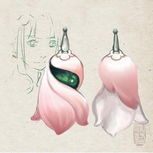 辰月耳環