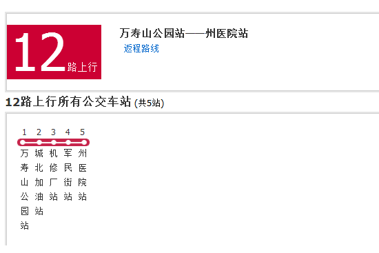 臨夏公交12路 臨夏公交12路