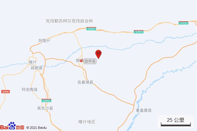 3·6伽師地震