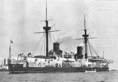 “英弗萊息白”號鐵甲艦