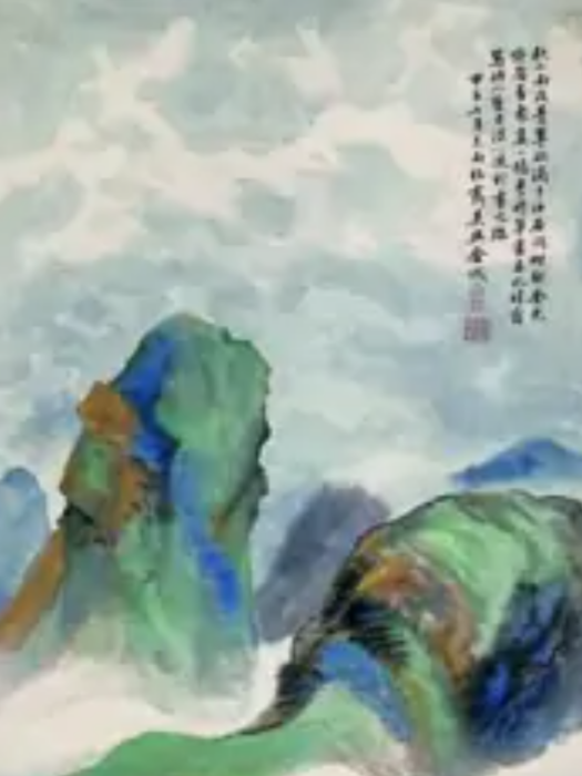 秋山雨後