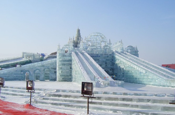 哈爾濱第十四屆冰雪大世界景色