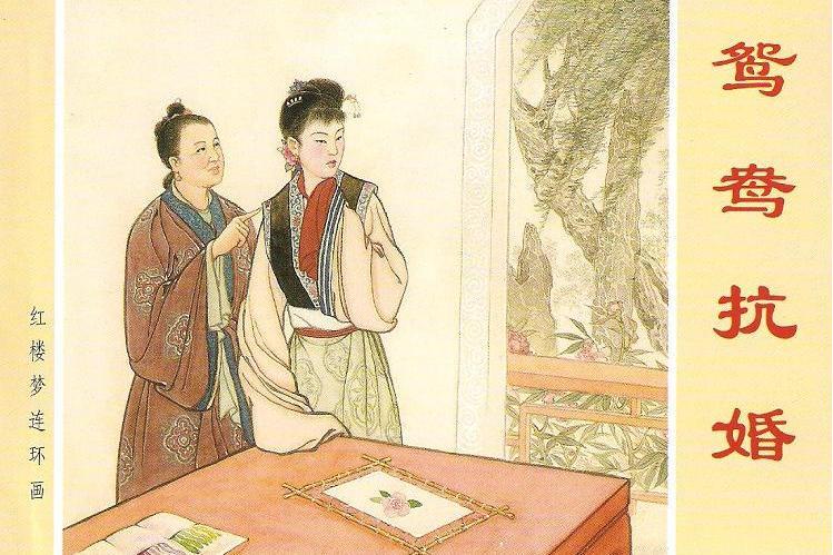鴛鴦抗婚(古典名著《紅樓夢》中的故事情節) 鴛鴦抗婚(古典名著《紅樓夢》中的故事情節)