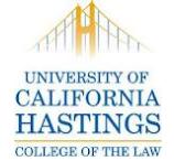 加州大學黑斯廷斯法律學院校徽