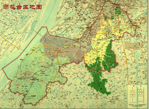 南京雨花經濟開發區地圖