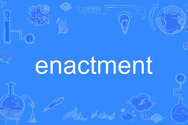 enactment