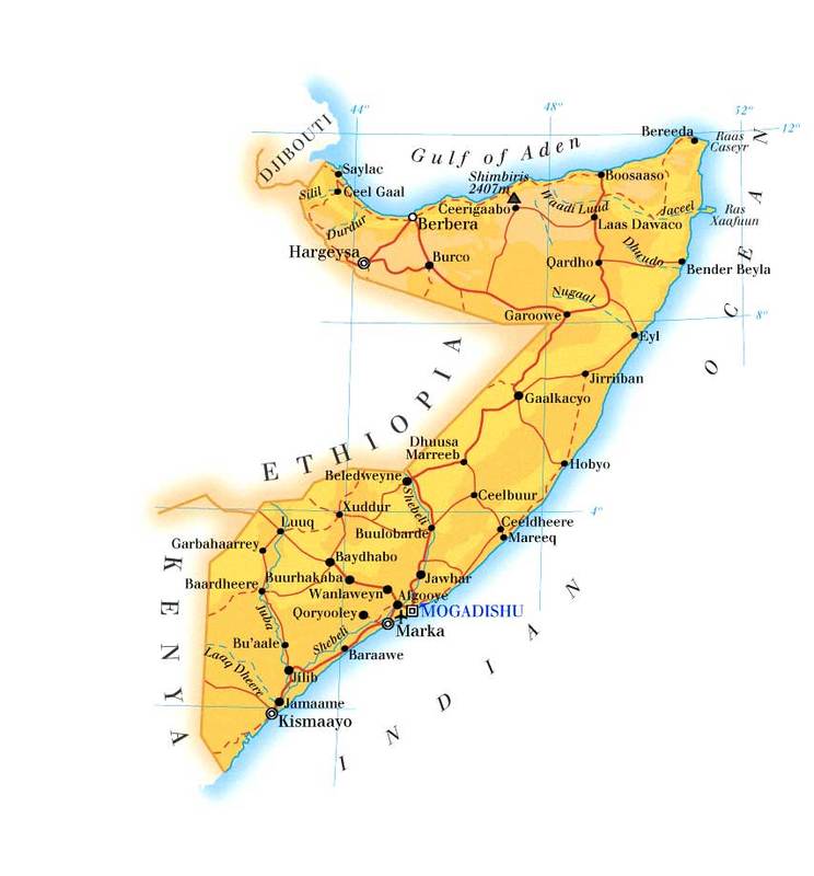 索馬里行政區劃
