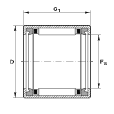 FAG SCE1616-PP軸承 FAG SCE1616-PP軸承