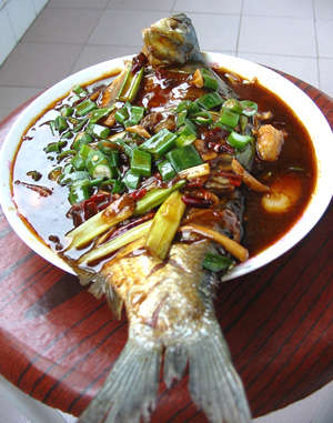 傳統菜：紅燒魚