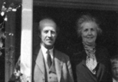 貝斯蔻夫婦，攝於1937年