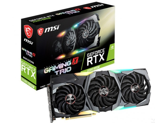 微星GeForce RTX 2080 SUPER GAMING X TRIO 微星GeForce RTX 2080 SUPER GAMING X TRIO