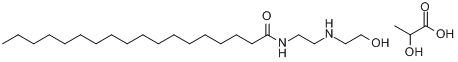 乳酸與N-[2-[（2-羥乙基）氨基]乙基]十八醯胺的化合物