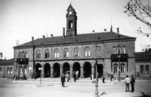 1890年的車站大樓