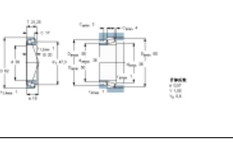 SKF 32206BJ2/QCL7CVA606軸承