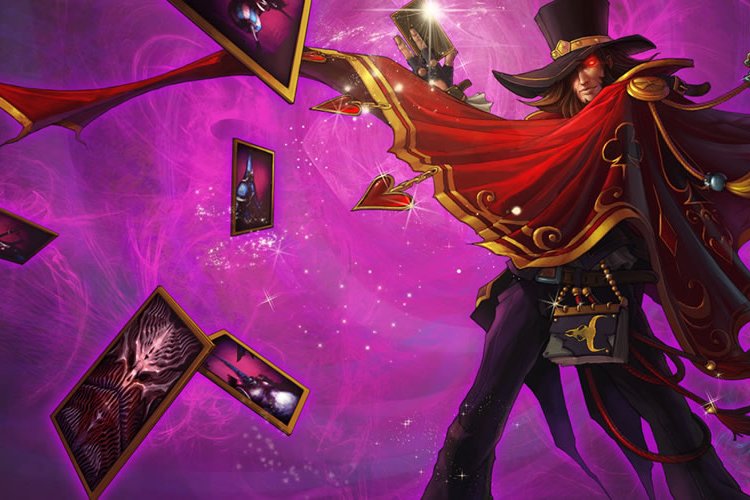 魔幻卡牌(遊戲《英雄聯盟》中卡牌大師崔斯特的一款皮膚) 魔幻卡牌(遊戲《英雄聯盟》中卡牌大師崔斯特的一款皮膚)