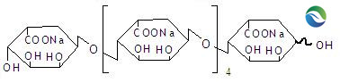 古羅糖醛酸六糖結構式