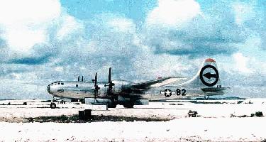 廣島核空襲的“恩諾拉·蓋伊”號 B-29