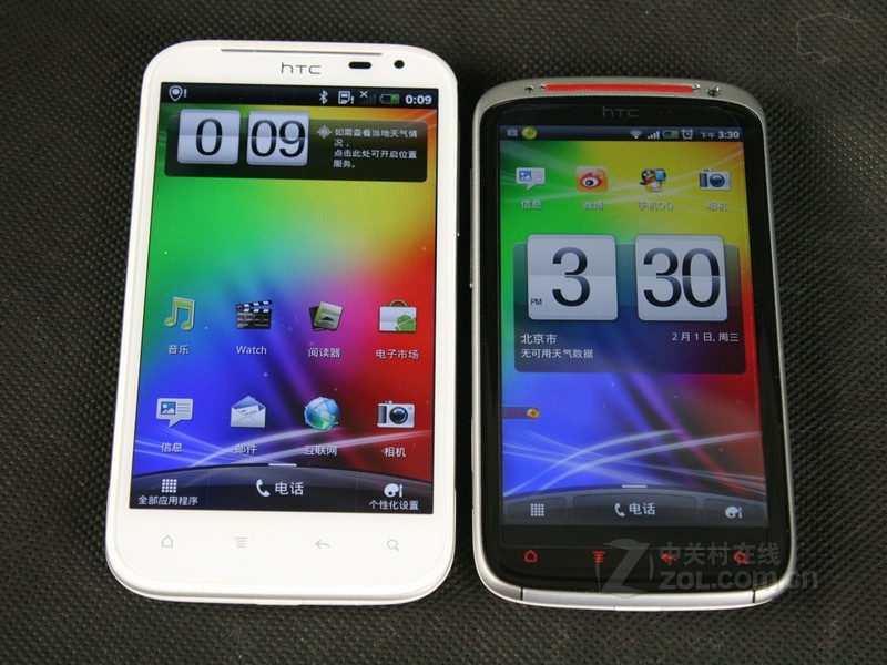 HTC G18（Sensation XE）白色手機