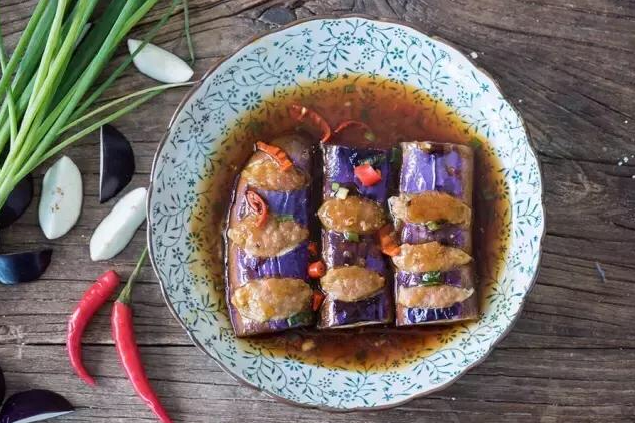 茄子塞肉 茄子塞肉